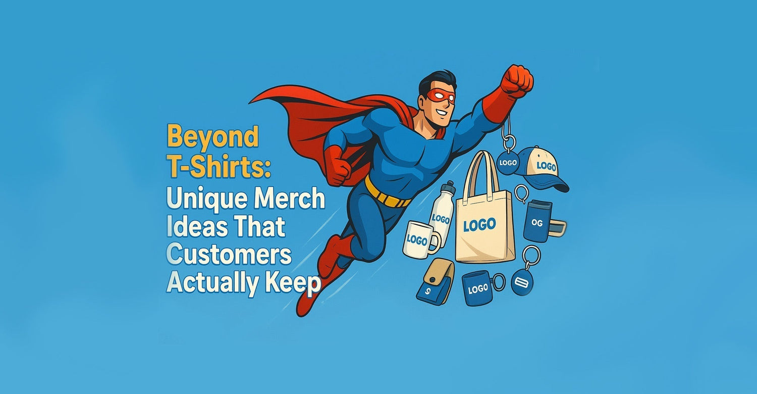 Beyond T-Shirts: Unique Merch Ideas That Customers Actually Keep
