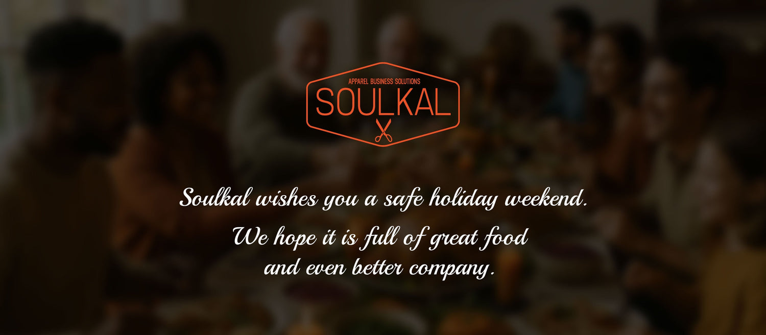 Soulkal wishes you a safe holiday weekend. We hope it is full of great food and even better company.&nbsp;