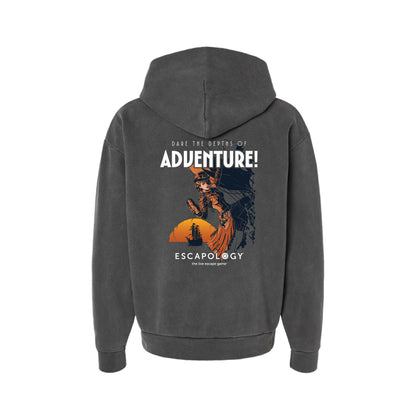 SCREEN PRINTED HOODIE