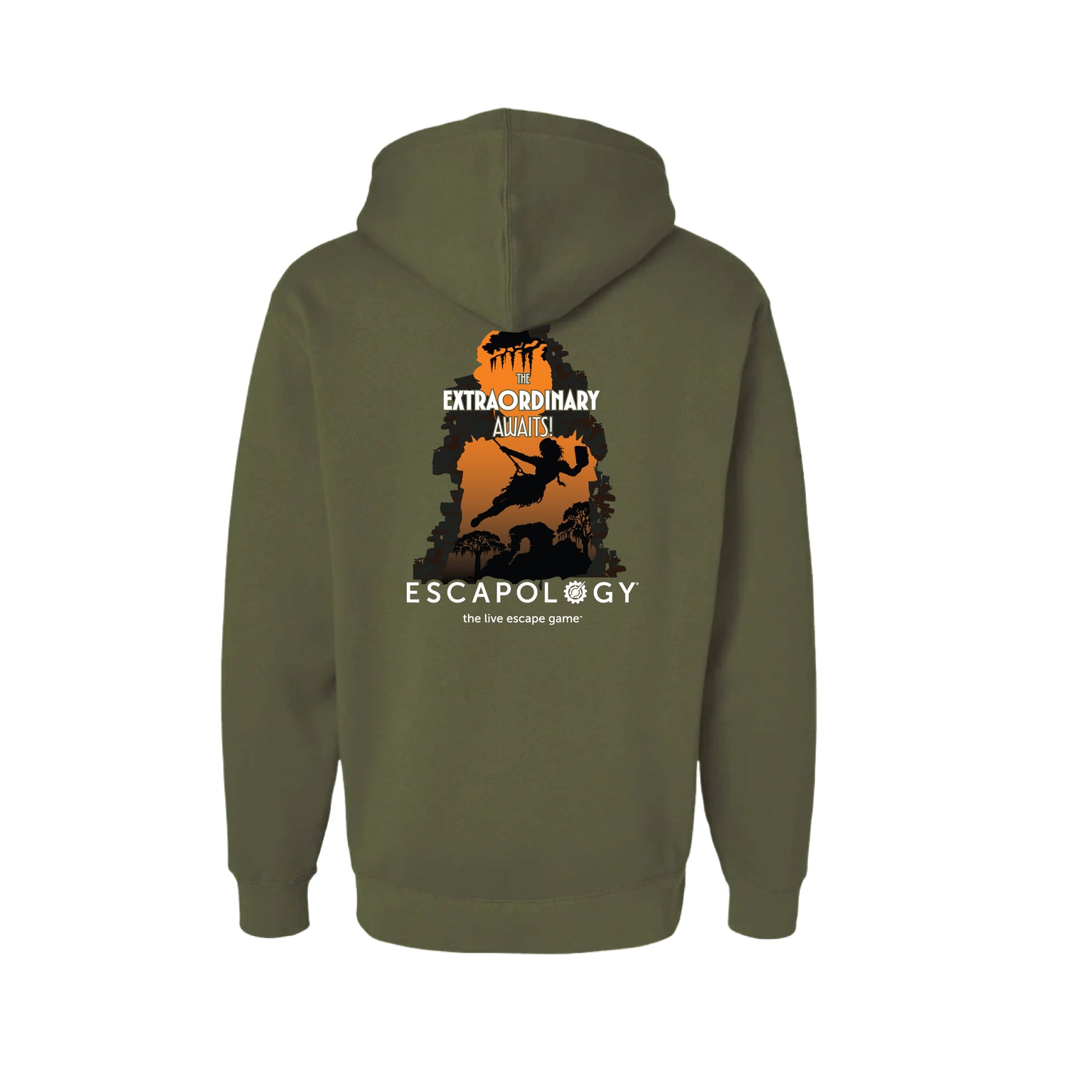 SCREEN PRINTED HOODIE