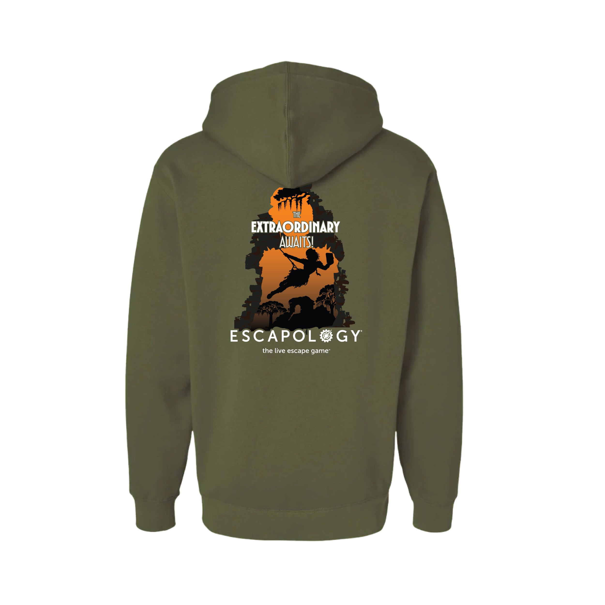 SCREEN PRINTED HOODIE