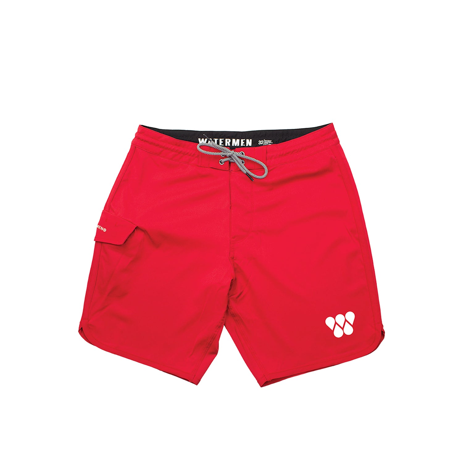 SCREEN PRINTED LIFEGUARD SHORTS