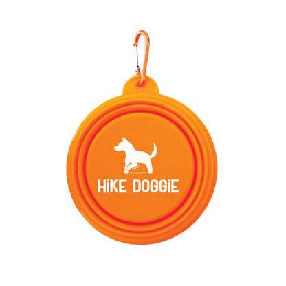 PRINTED LOGO COLLAPSIBLE DOG BOWL AND BAG DISPENSER